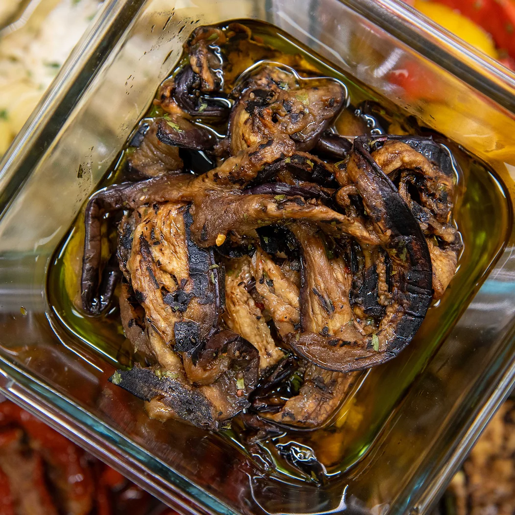 Aubergines grillées