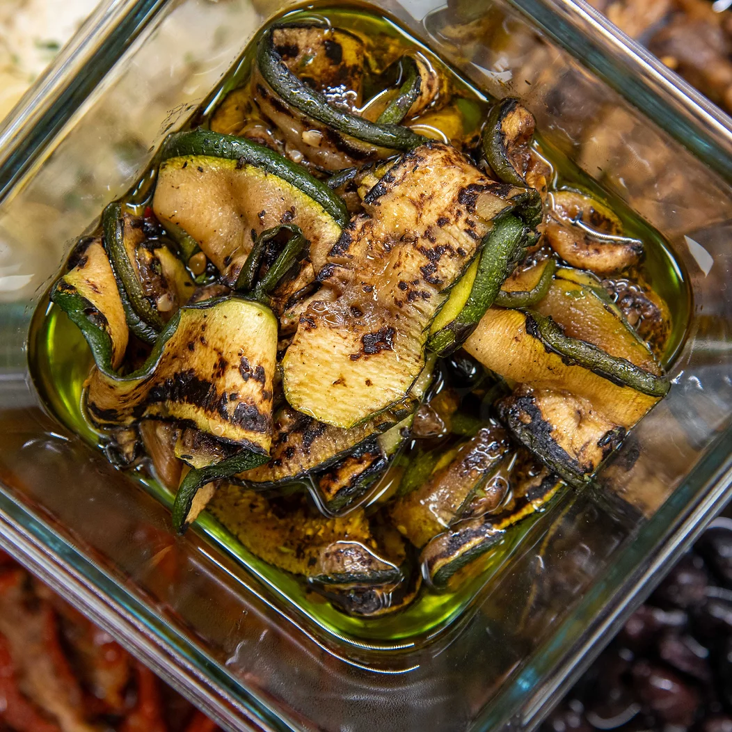 Courgettes grillées